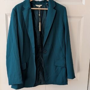 Max Studio Deep Teal Jacket